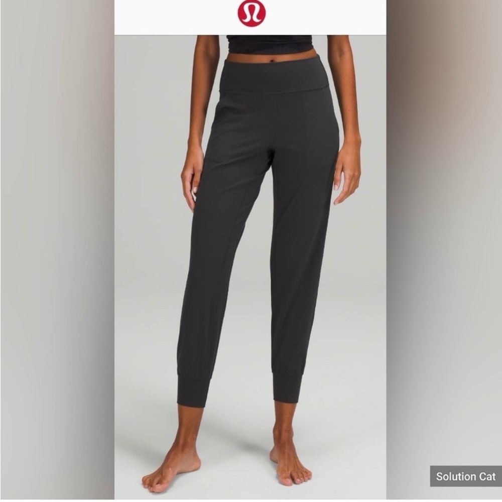 Black Lululemon Align High-Rise Jogger - Full Length - Size 2